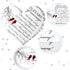 25th Years of Marriage  Heart Marriage Keepsake Decoration Gift